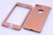 Apple iPhone 7 Kılıf Zore 360 3 Parçalı Rubber Kapak thumbnail 5