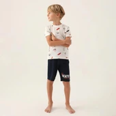 Arnetta 2984C Erkek Çocuk Bermuda Pijama Takım thumbnail 3