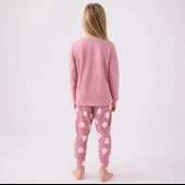 Arnetta AR3088G Kız Çocuk Garson Kışlık Pijama Takım thumbnail 3