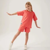 Rolypoly 3416G Kız Çocuk Garson Boy Şort Takım thumbnail 2