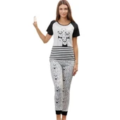 Alperi 78407 Kadın Yazlık Pijama thumbnail 1