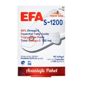 New Life Efa S-1200 Omega-3 90 Kapsül thumbnail 1
