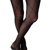 Penti Kadın Diamond Tül File Külotlu Çorap thumbnail 1