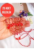 20 ADET AYYILDIZLI FİMO MARTENİÇKA 19 MAYIS TEBRİK KARTLI BİLEKLİK HEDİYE BAHAR BİLEKLİĞİ thumbnail 2