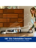 Tineco Floor One S6 Stretch Pro Kablosuz Akıllı Islak Kuru Süpürge, Zemin Temizleyici Paspas, 20KPA Güçlü Emiş, Hyperstretch 180° Yatırılabilir Tasarım thumbnail 2