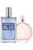 AVON Individual Blue Erkek Parfüm Ve Wish Of Love Kadın Parfüm Paketi thumbnail 1