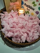 Pratikbox Keten Büyük Boy Fiyonk / 2,5 cm'lik / Hediyelik / Süsleme / Pembe Renk / 50 Adet thumbnail 1