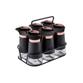 KARACA LATİN DERİ 6LI KARE BAHARAT TAKIMI thumbnail 2