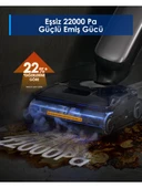 Tineco Floor One S9 Artist Steam Kablosuz Buharlı Akıllı Islak Kuru Süpürge, Zemin Temizleyici Paspas, 140°C Yüksek Isılı Hypersteam Buhar Teknolojisi, 22KPA Güçlü Emiş thumbnail 2