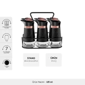 KARACA LATİN DERİ 6LI KARE BAHARAT TAKIMI thumbnail 3