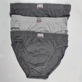 Öztaş 1120 Erkek 3'lü Melanj Tanga Külot thumbnail 1