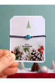 Sevgili Eş Arkadaş Çocuk Şans Nazar Bileklik Hediyelik Tekli 1.5cm Nazar Boncuklu thumbnail 1