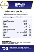 My Vision Eyes Vitamin 60 Soft Jel - Lutein, Zeaxanthin, Omega3, Çinko, Astaksantin, Beta Karoten thumbnail 3