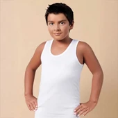 Şahinler EC002 Erkek Çocuk Garson Boy Askılı Atlet  (10-11 Yaş) thumbnail 3