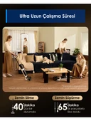 Tineco Floor One Switch S6 Stretch Kablosuz Akıllı Islak Kuru Elektrikli Süpürge, Zemin Temizleyici Paspas, 21KPA Güçlü Emiş, Çoklu Yüzey Için 5i1 Arada Süpürge thumbnail 8