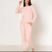 Confeo 840-827 Kadın Kışlık Uzun Kol  Pijama Takım thumbnail 1