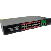 ROSE-1630G 16+3 Port 10/100/1000 Poe Switch thumbnail 1