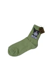 KUROMİ SANRİO ÇORAP YUMUŞAK KISA KONÇ DESENLİ 36-40 YEŞİL thumbnail 1