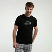 Arnetta 3346S Erkek Bermuda İkili Yazlık Pijama Takım thumbnail 2