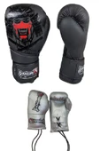Yakuza Boks Kıck Boks MuayThai Eldiveni Ve Maskot Anahtarlık Eldiven thumbnail 3