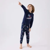 RolyPoly RP3435C Erkek Çocuk Kışlık Pijama Takım thumbnail 3