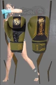 Legacy Boks Eldiveni Kickboks MuayThai Müsabaka Antreman dragon boks eldiveni2'li Set thumbnail 2