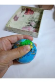 2li Set Stres Topu 6.3 Cm Çapında Dünya Haritalı Ve Plastik Parmak Kaykay 10 Cm Hediye Oyuncak thumbnail 8