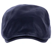 ERKEK DERİ KASKET E-117 thumbnail 2