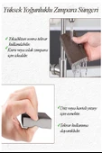 Takoz Sünger Zımpara 100 Kum El Zımparası 1 Adet Tencere Metal Ahşap El Zımparası Mobilya Çelik Tava Hobi Islak Kuru thumbnail 2