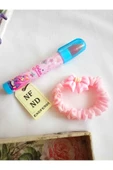 2Lİ SET ROKET SİLGİ YUMURTLAYAN VE LASTİKLİ TOKA AKSESUARLI HEDİYE KIZ ÇOCUK GENÇ PEMBE thumbnail 2