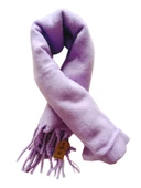 OMUZ ŞALI ATKI POFİDİK KIŞLIK YUMUŞAK KALIN SICAK PÜSKÜLLÜ LİLA EFLATUN 50x185 thumbnail 5