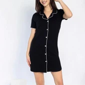 Confeo C840-600 Kadın Viskon Kısakol Gecelik thumbnail 3