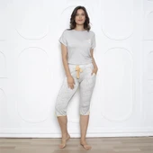 Confeo C840-781 Kadın Viskon Çıkmakol Kapri Takım thumbnail 4