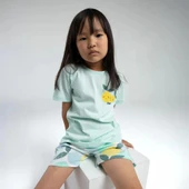 RolyPoly 3618C Kız Çocuk Şort Yazlık Pijama Takım thumbnail 2