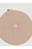 Bere ,ressam Beresi, Örme, Simli Uçuk Pembe ,bayan Akrilik Bere thumbnail 1