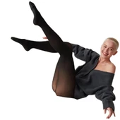 Penti Kadın Çevre Dostu Sürdürülebilir Micro 40 Külotlu Çorap thumbnail 1