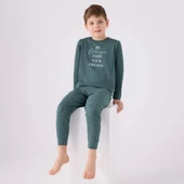 Arnetta AR3130G Erkek Çocuk Garson Boy Kışlık Pijama Takımı thumbnail 8