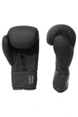 Siyah 30128-p Yakuza Kick Boks Eldiveni, Muay Thai Boxing Gloves Suni Deri thumbnail 1