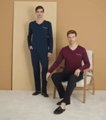 Elitepoint 1626 EErkek Büyük Beden Kışlık Pijama Takım thumbnail 4