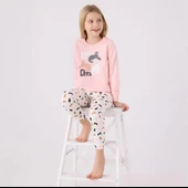 Arnetta AR3057C Kız Çocuk Kışlık Pijama Takımı thumbnail 3