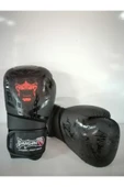 Yakuza Kick Boks Eldiveni Boks Eldiveni Siyah Renk Cırtlı Model angerfist thumbnail 4