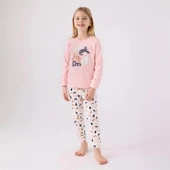 Arnetta AR3057C Kız Çocuk Kışlık Pijama Takımı thumbnail 1