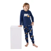 RolyPoly RP3420-2 Erkek Çocuk Kışlık İkili Pijama Takım thumbnail 8