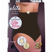 Elite Life 884 K-20 Kadın Lazer Kesim Yüksek Bel thumbnail 2