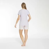 Confeo 840-436 Kadın Yazlık Yarım Kol Şortlu Pijama Takım thumbnail 3