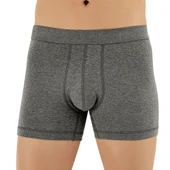 Şahinler E031 Erkek Likralı Boxer Külot 6lı Paket Koyu Gri XL thumbnail 1