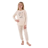 Arnetta AR3434-G Anne Kız Kışlık İkili Pijama Takım (Kız) thumbnail 1