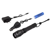 Police Ps-46 Xml6 Led 5 Kademeli Zoomlu Şarjlı El Feneri thumbnail 1