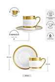 Charlotte 6 Kişilik Kahve Fincanı 90 ml thumbnail 2
