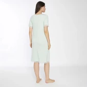 Confeo C840-706 Kadın Viskon Dantelli Kısakol Gecelik thumbnail 9